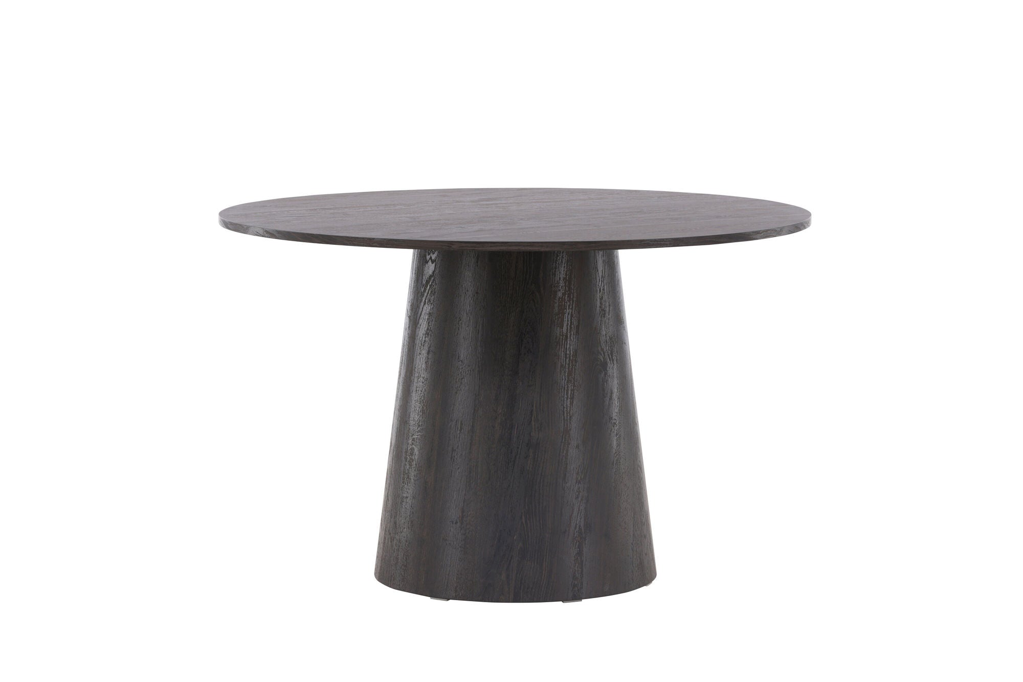 Lanzo Ronde Eettafel – Zwart MDF – Ø120 cm