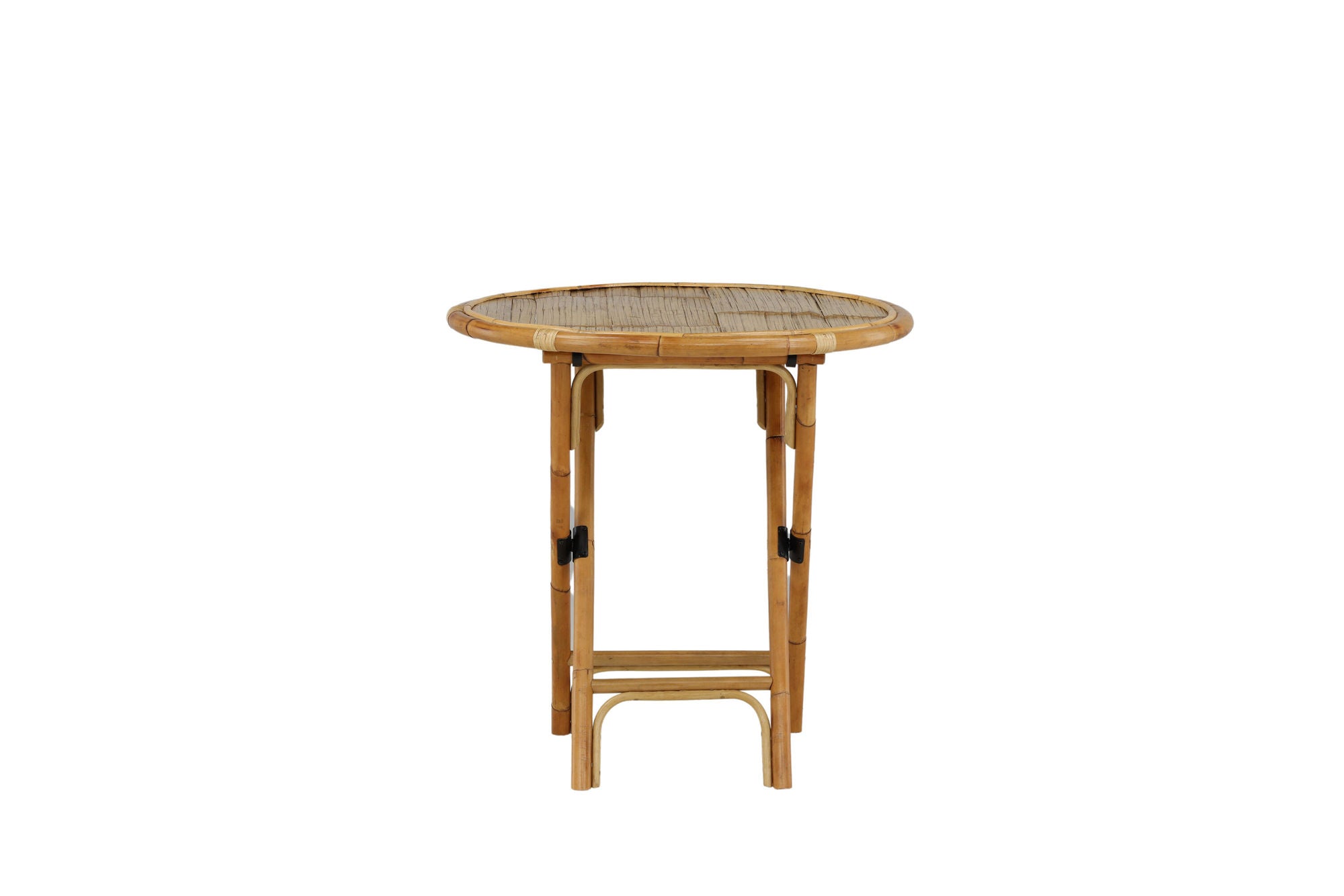 Cane Café Tafel Ø80 cm - Bamboe