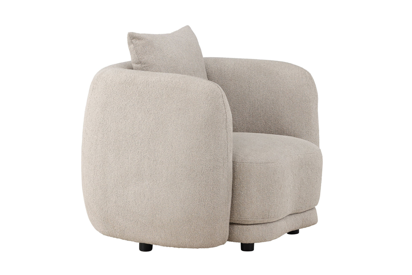 Cielo 1-Zits Sofa - Beige Bouclé