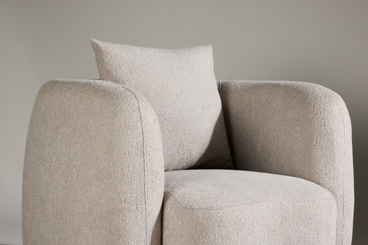 Cielo 1-Zits Sofa - Beige Bouclé