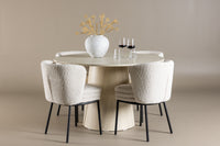 Allegra Eetkamerset – Lanzo Tafel & Agnes Stoelen – 120 cm