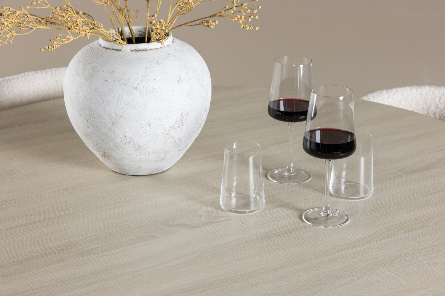 Allegra Eetkamerset – Lanzo Tafel & Agnes Stoelen – 120 cm