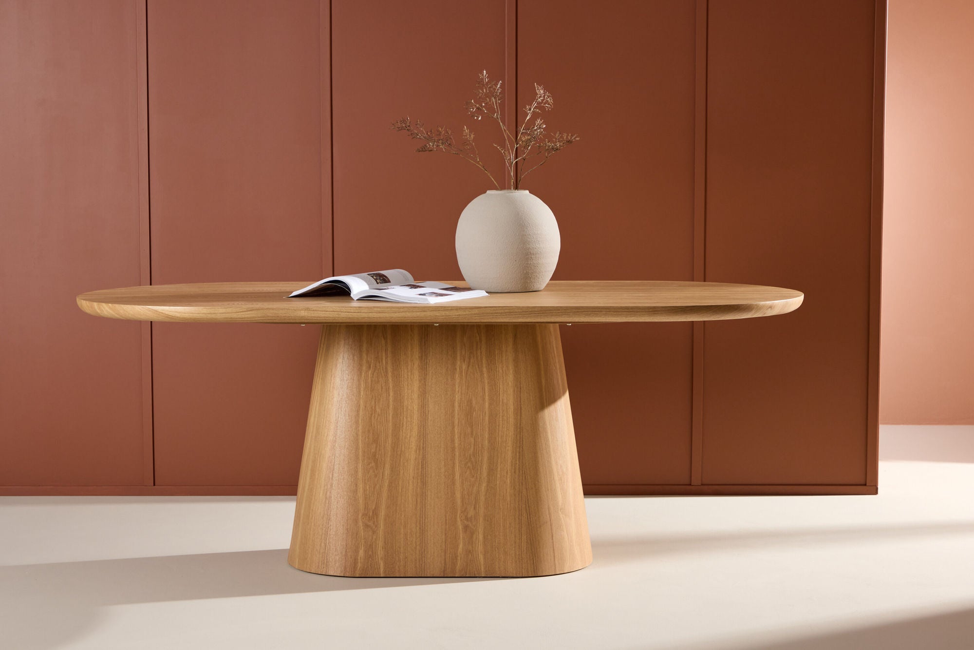 Nordvik Rechthoekige Eettafel – Natuurlijk Design – 200×90 cm