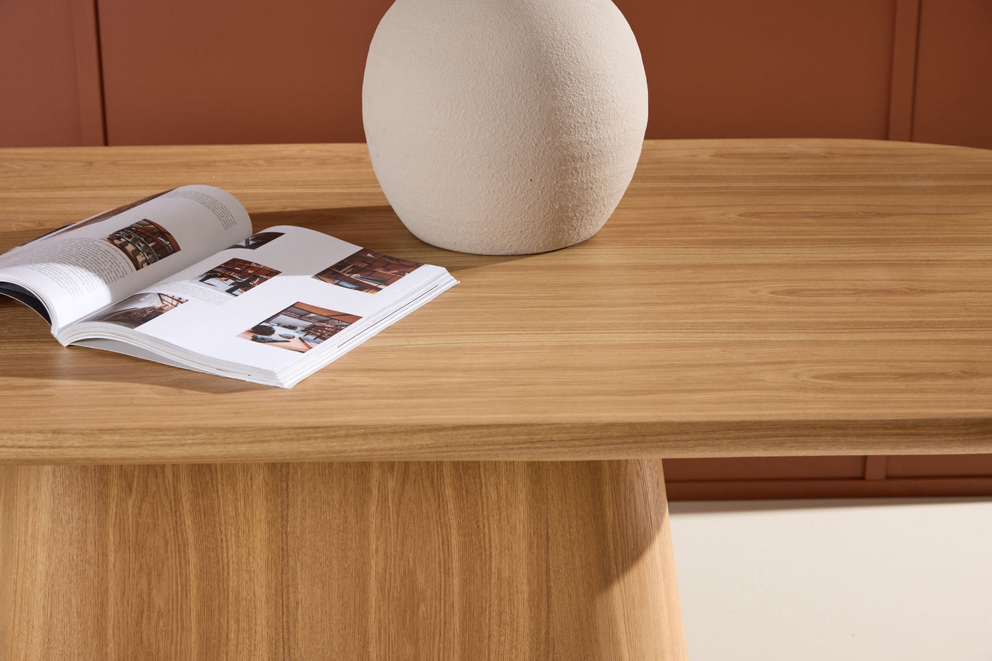 Nordvik Rechthoekige Eettafel – Natuurlijk Design – 200×90 cm