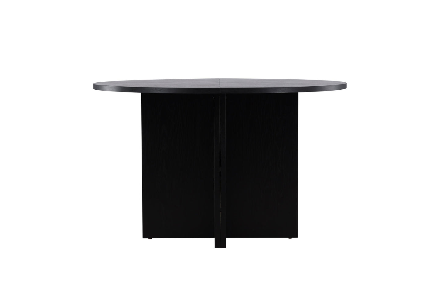 Strada Ronde Eettafel – Zwart Fineer – Ø120 cm