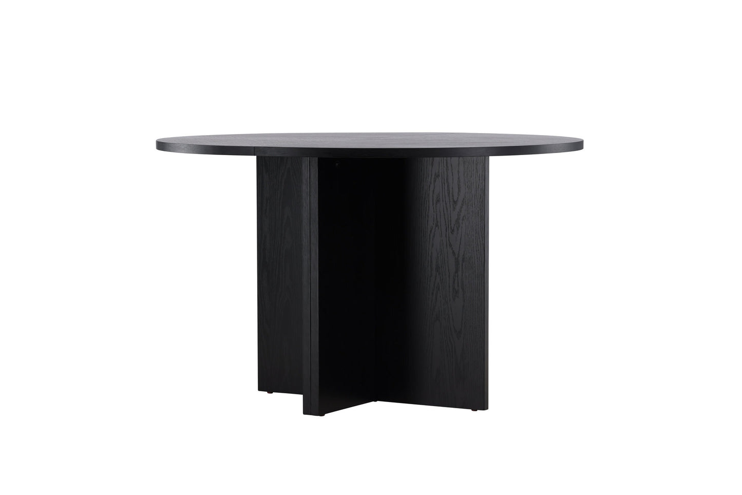 Strada Ronde Eettafel – Zwart Fineer – Ø120 cm