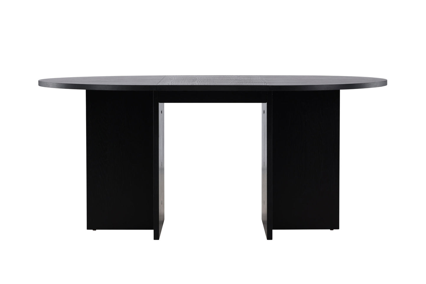 Strada Ronde Eettafel – Zwart Fineer – Ø120 cm
