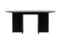 Strada Ronde Eettafel – Zwart Fineer – Ø120 cm