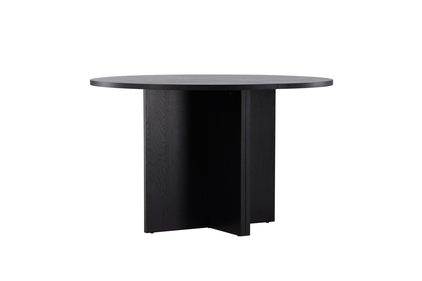 Strada Ronde Eettafel – Zwart Fineer – Ø120 cm