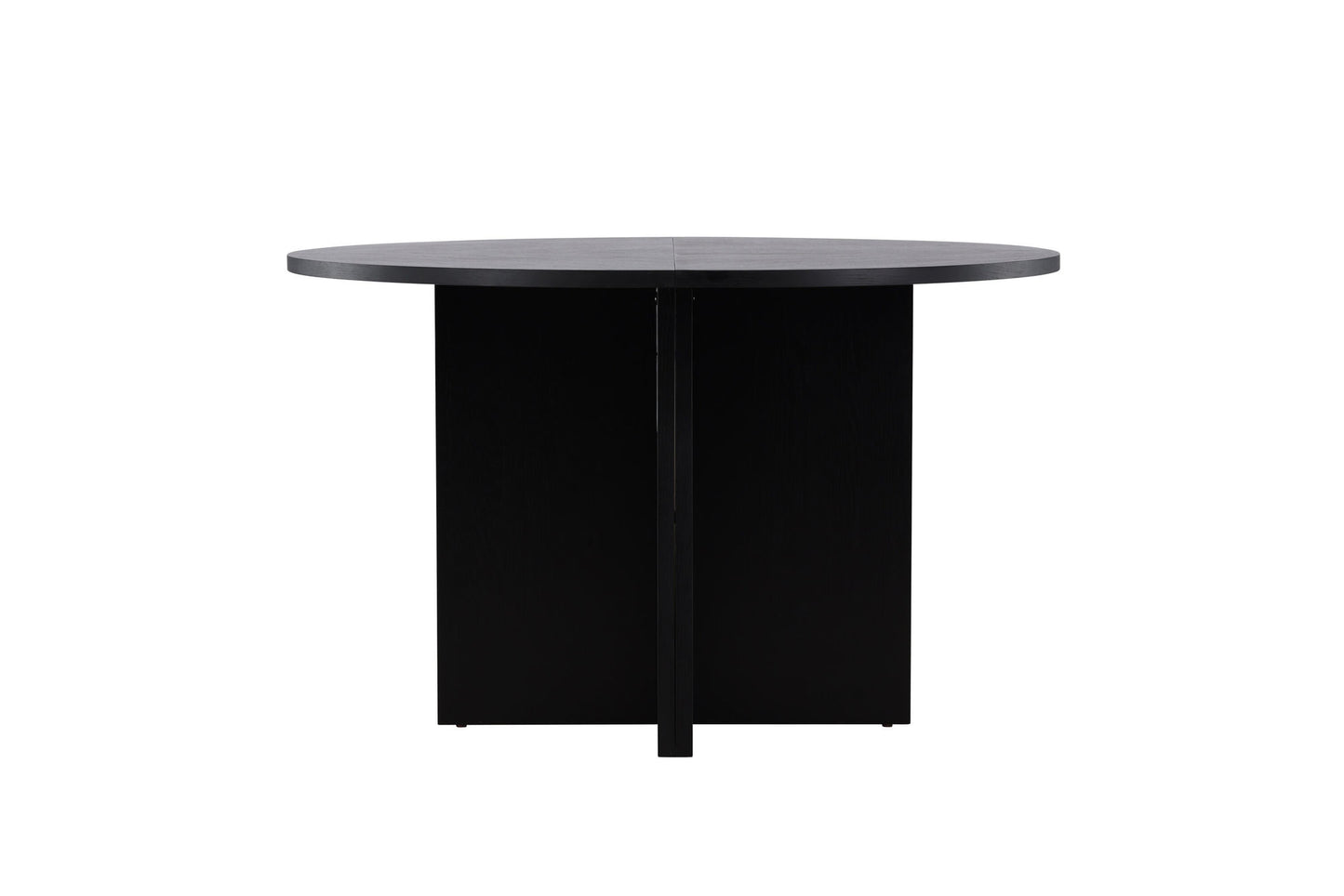 Strada Ronde Eettafel – Zwart Fineer – Ø120 cm