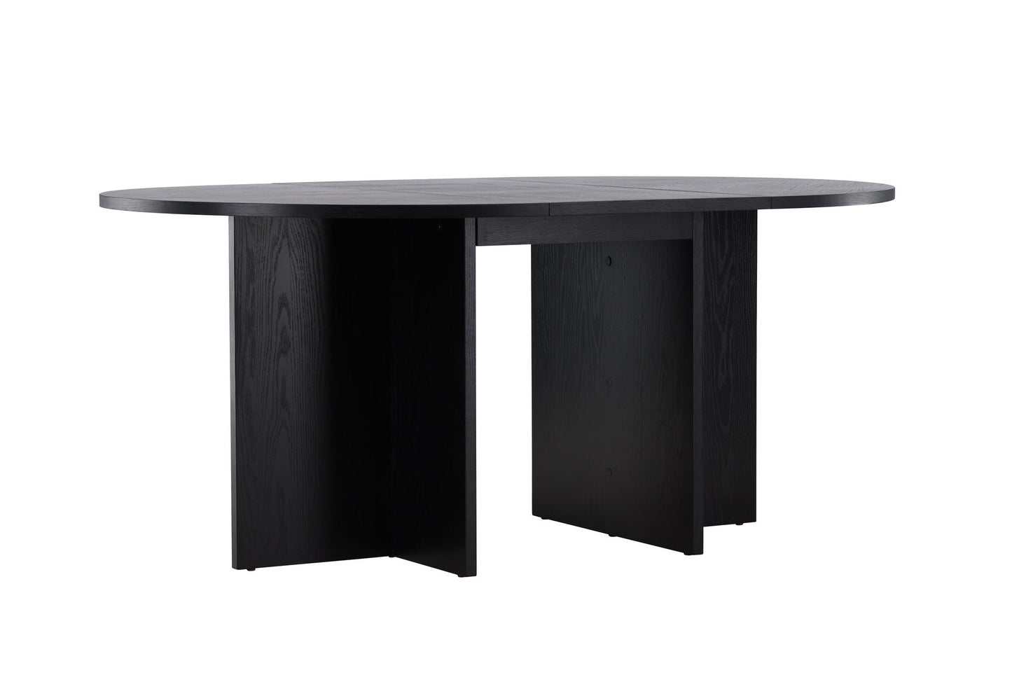 Strada Ronde Eettafel – Zwart Fineer – Ø120 cm