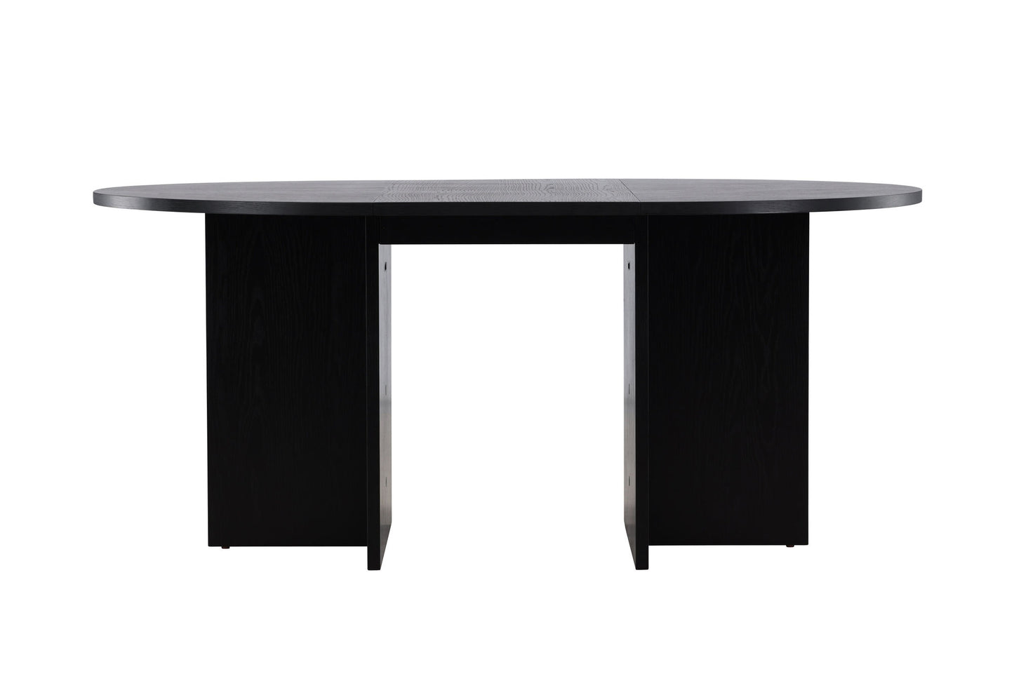 Strada Ronde Eettafel – Zwart Fineer – Ø120 cm