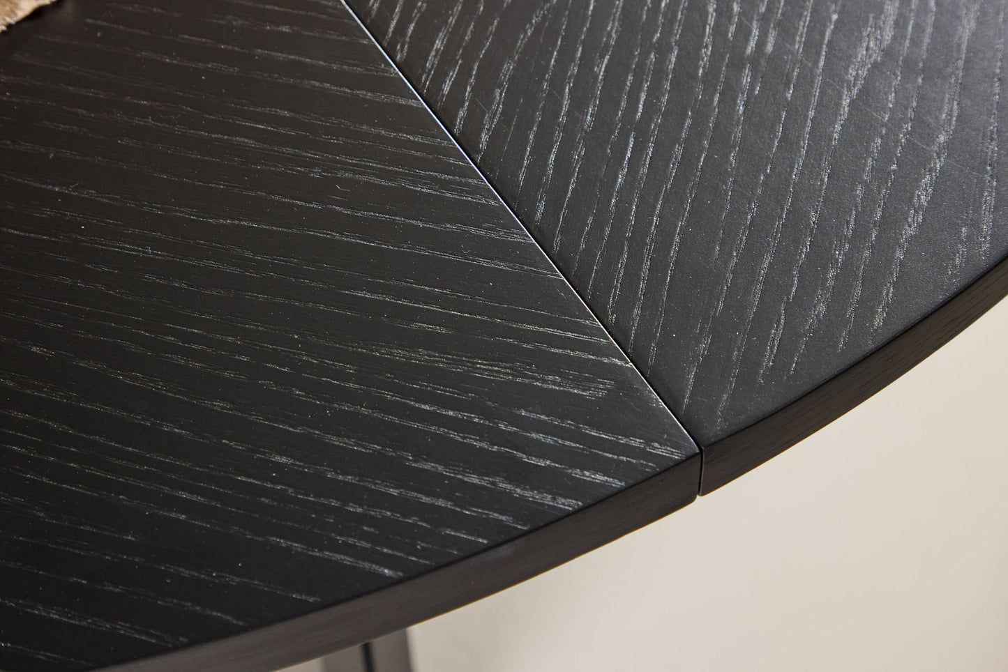 Strada Ronde Eettafel – Zwart Fineer – Ø120 cm