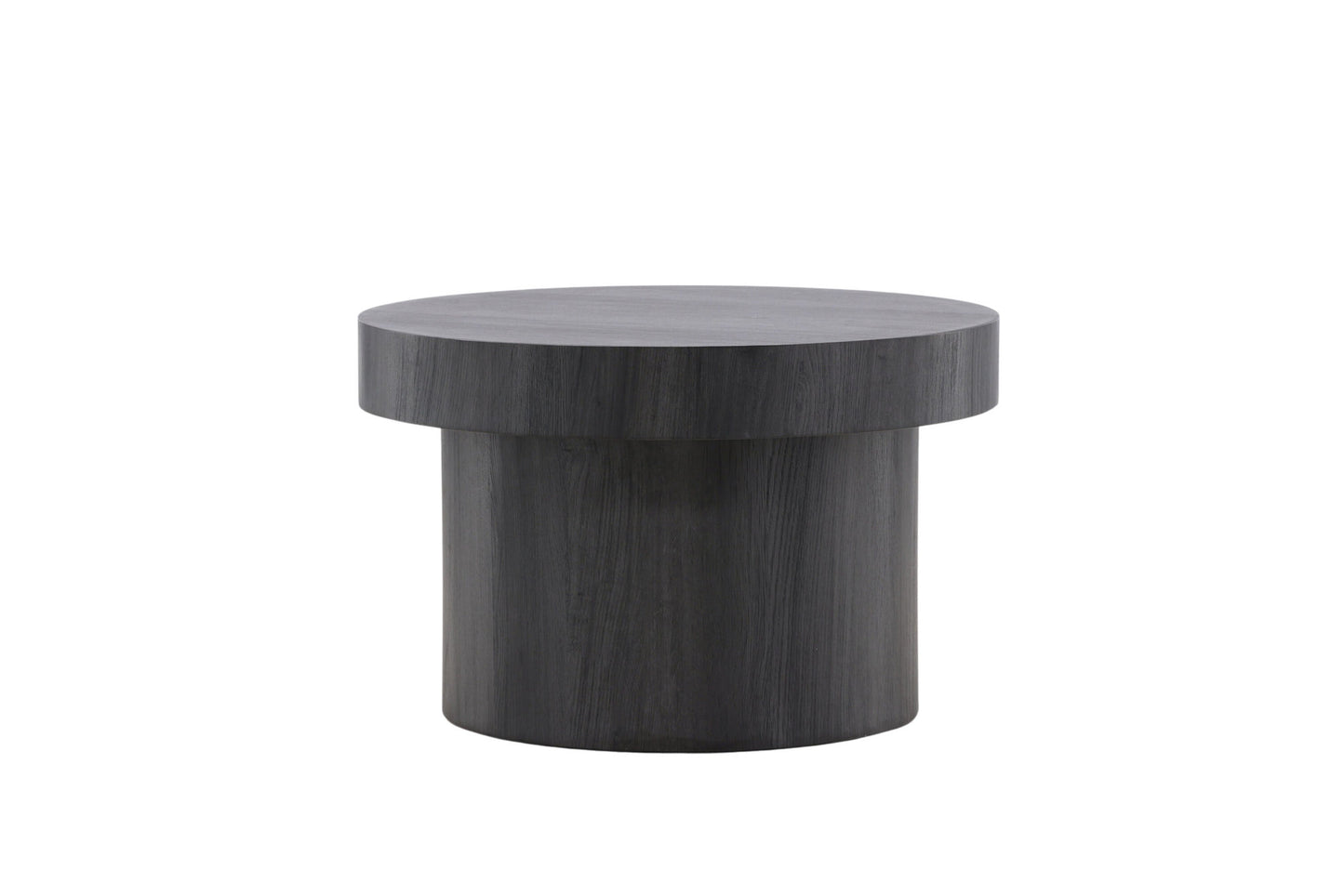 Salontafel Nivo – Zwart Ø80